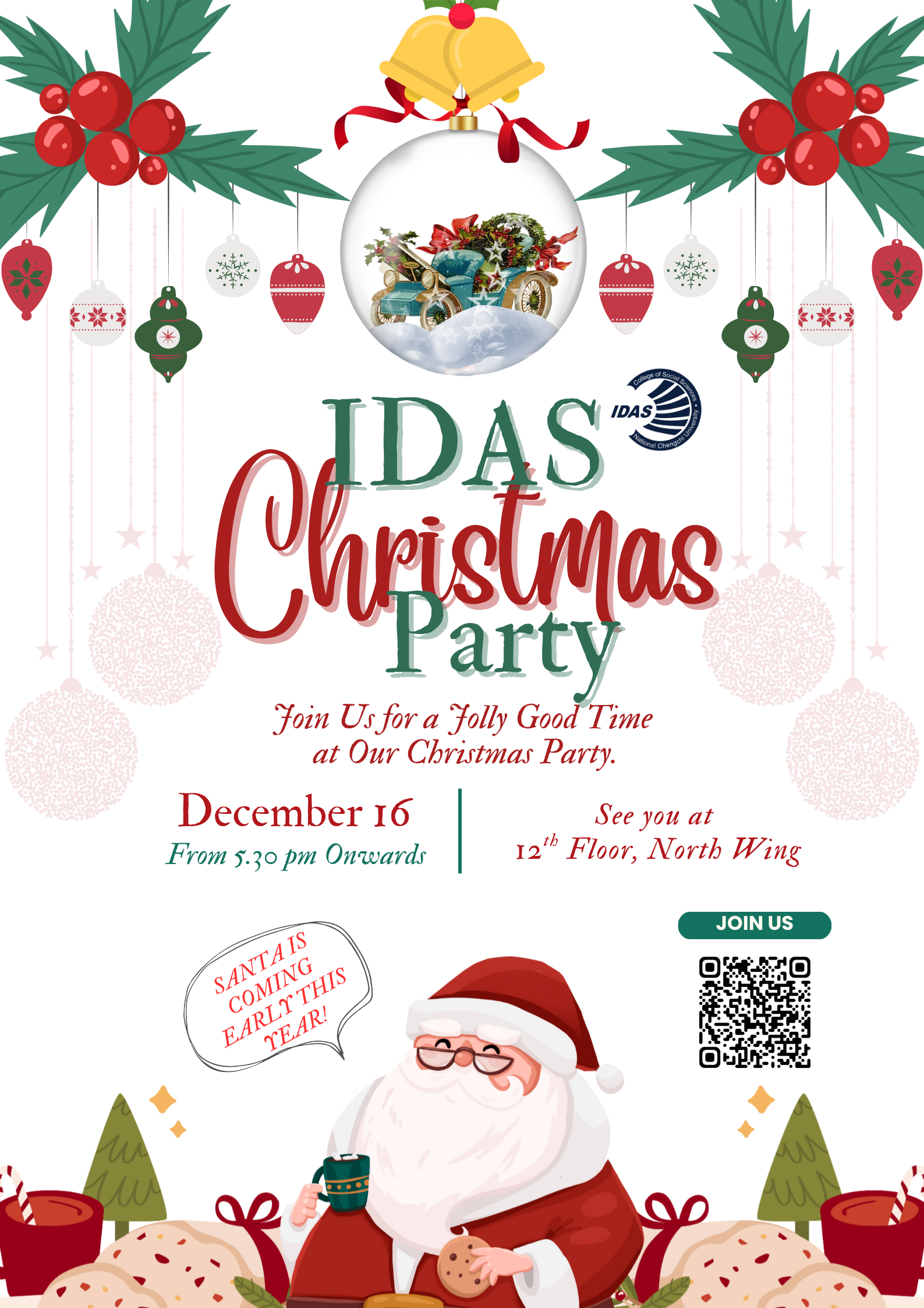 2025 IDAS End-of-Semester and Super Early Christmas Party